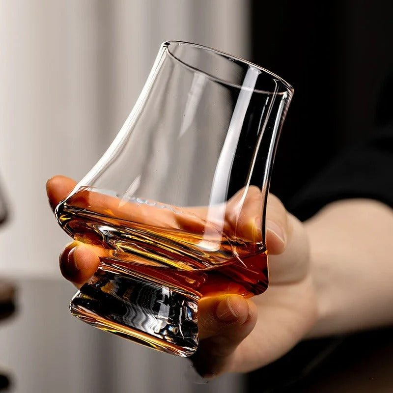 CRYSTAL WHISKEY GLASS SNIFTER