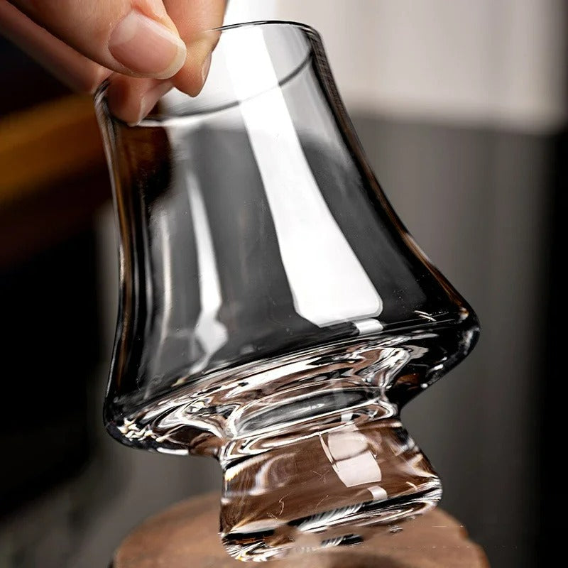 CRYSTAL WHISKEY GLASS SNIFTER