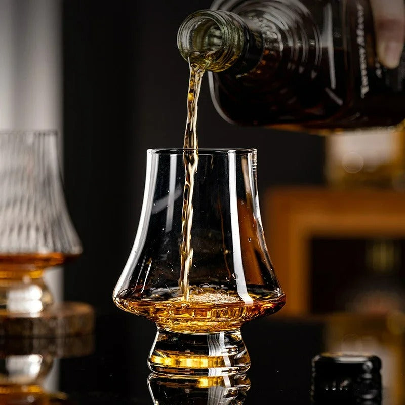 CRYSTAL WHISKEY GLASS SNIFTER