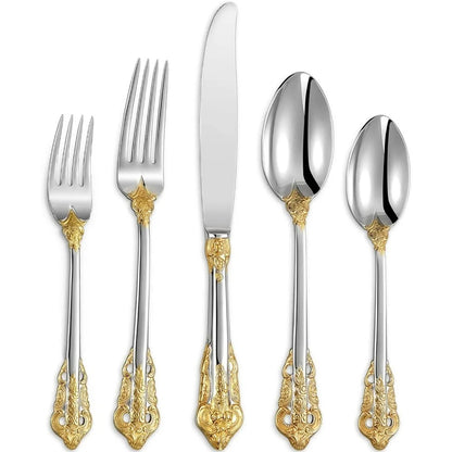 20 PIECE STAINLESS STEEL FLATWARE SET