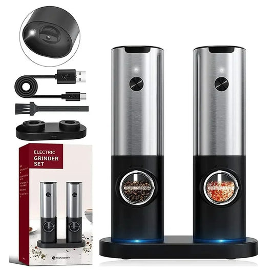 STAINLESS STEEL SALT & PEPPER GRINDER