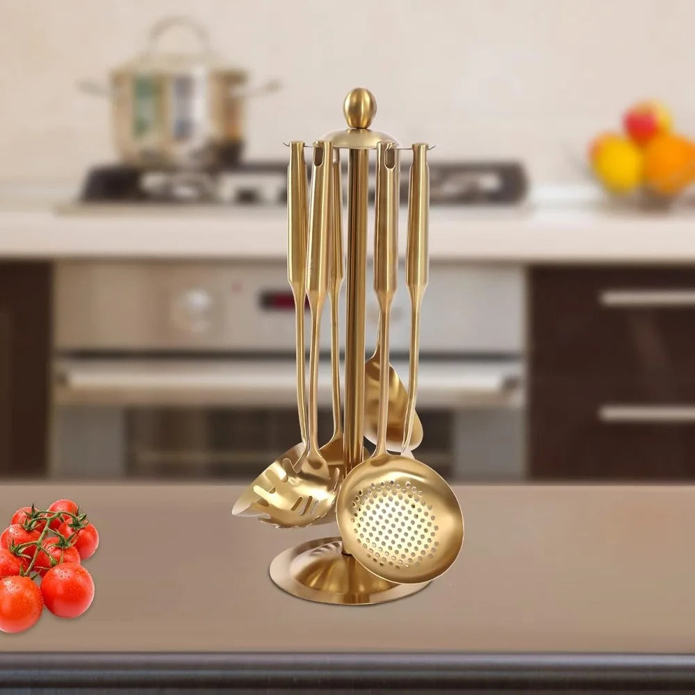 GOLD KITCHEN UTENSILS