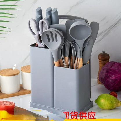 19 PIECE SILICONE KITCHENWARE SET