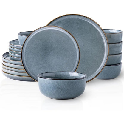 18 PIECE STONEWARE SET