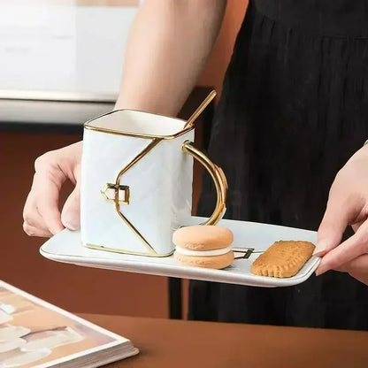 DIAMOND BAG COFFEE CUP SET