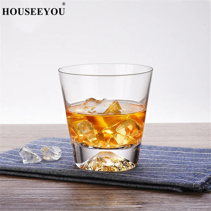 MT FUJI CRYSTAL WHISKEY GLASSES