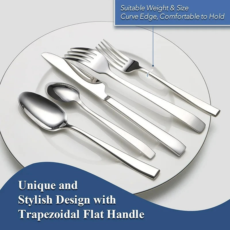 30 PIECE SILVER CUTLERY SET