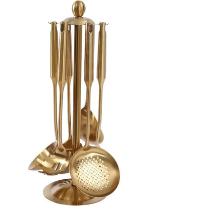 GOLD KITCHEN UTENSILS