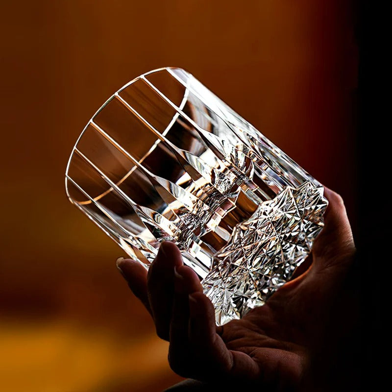 CRYSTAL WHISKEY GLASSES