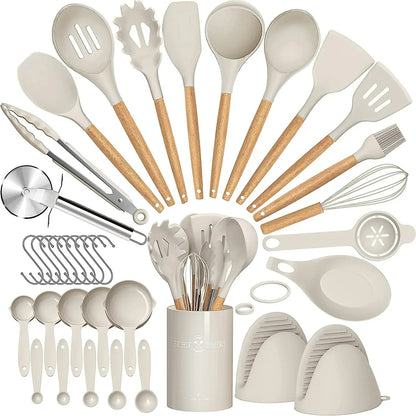 36 PIECE SILICONE COOKING SET