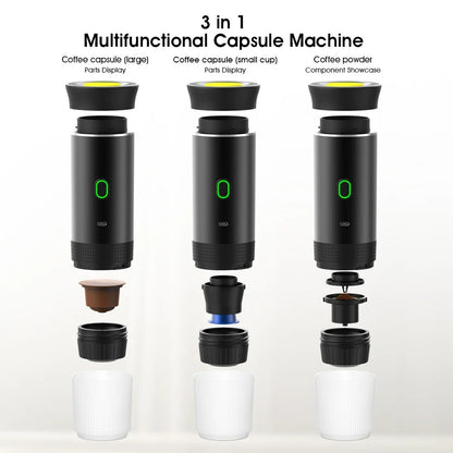 PORTABLE COFFEE MACHINE-WIRELESS