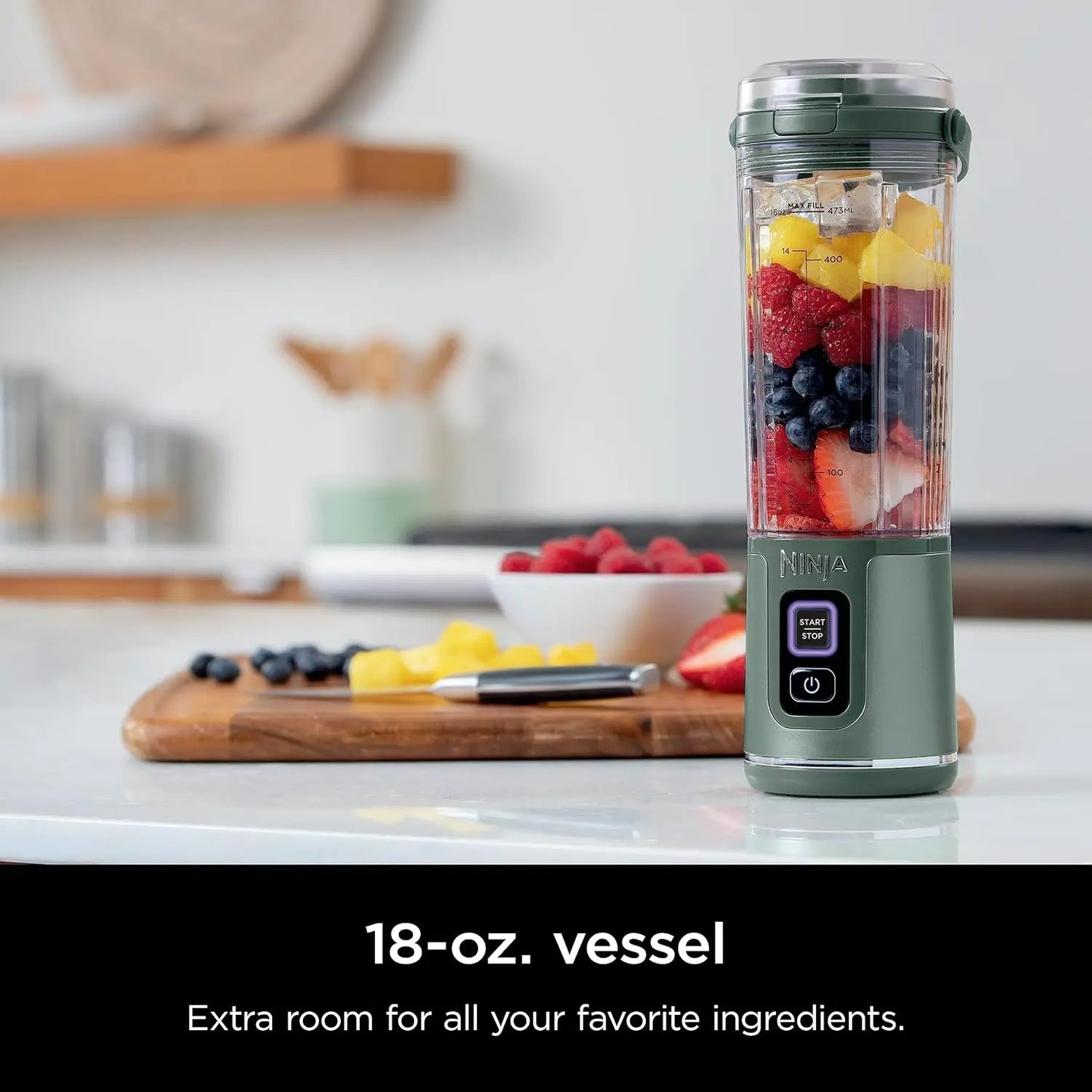 NINJA BC151EM 18OZ PORTABLE BLENDER