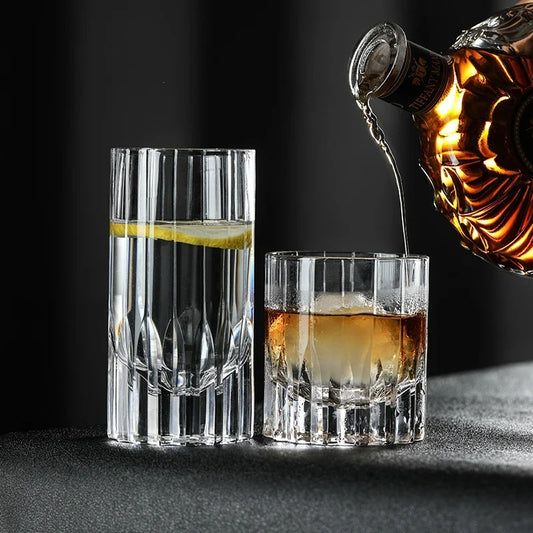 CRYSTAL WHISKEY GLASSES