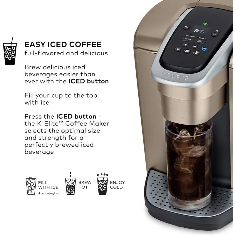 KEURIG K-ELITE SINGLE SERVE COFFEE MAKER