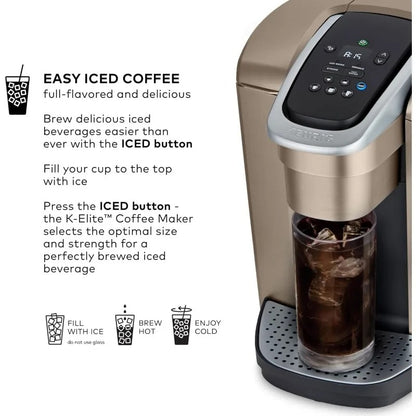 KEURIG K-ELITE SINGLE SERVE COFFEE MAKER