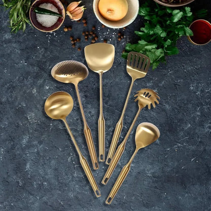 GOLD KITCHEN UTENSILS