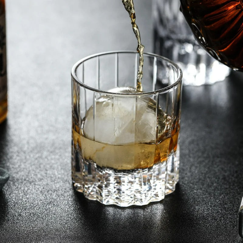 CRYSTAL WHISKEY GLASSES