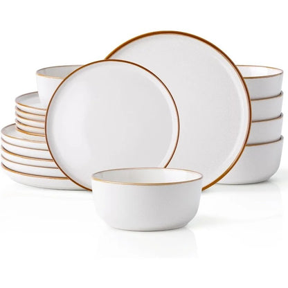 18 PIECE STONEWARE SET