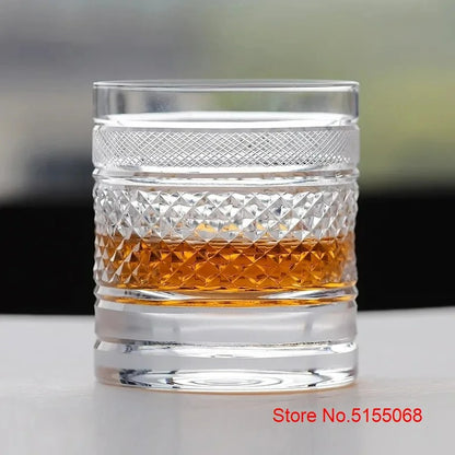 CRYSTAL OLD FASHIONED WHISKEY GLASSES