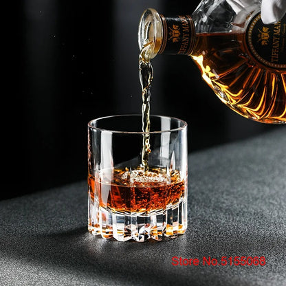 CRYSTAL WHISKEY ROCK GLASS