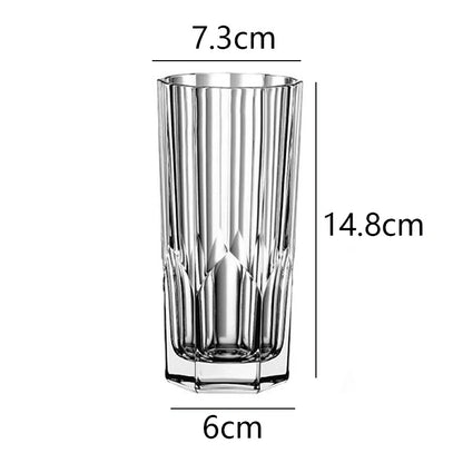 6 PIECE THICK GLASS DRINKWARE