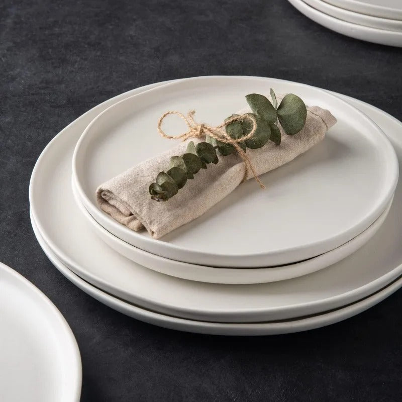 CERAMIC DINNER PLATE SET