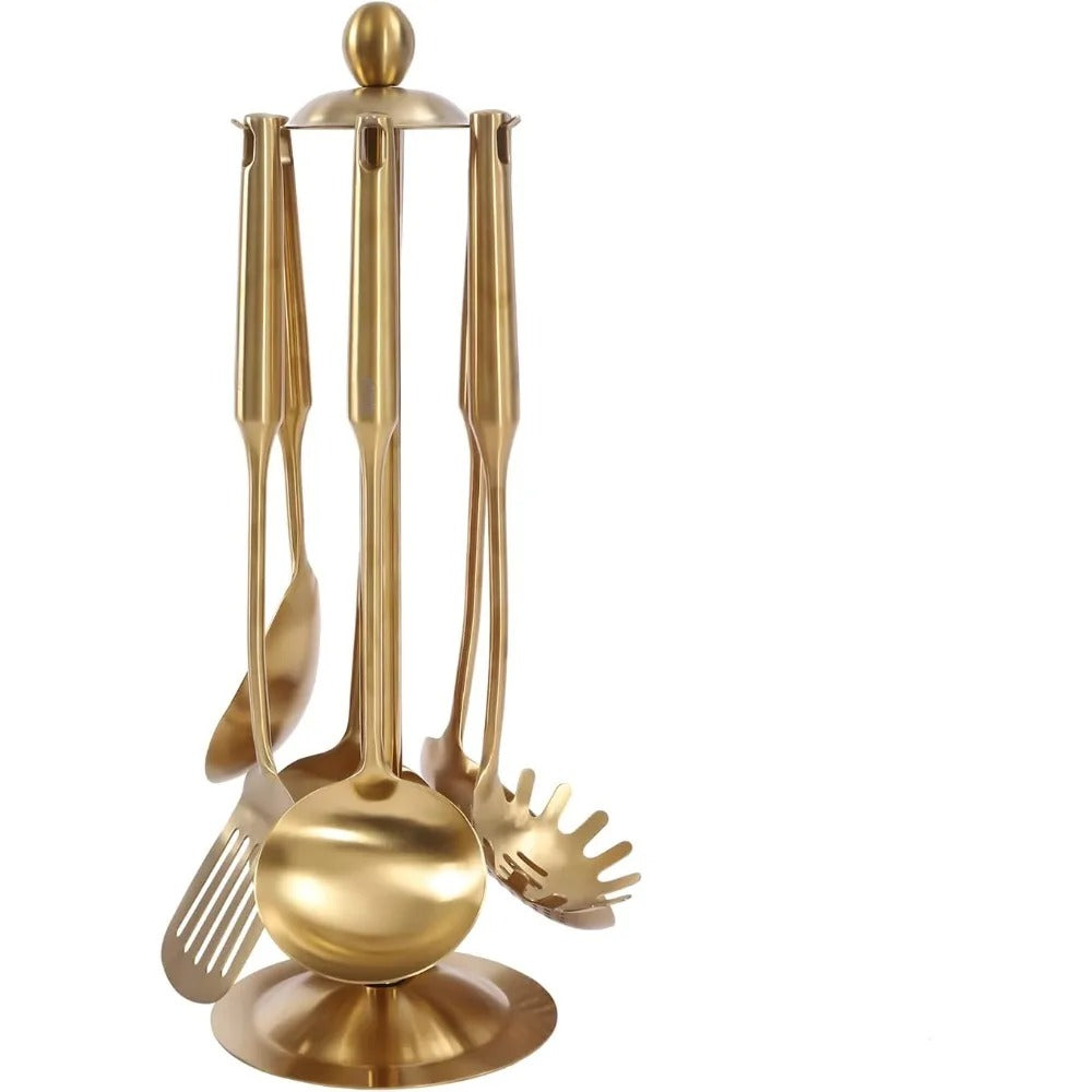 GOLD KITCHEN UTENSILS