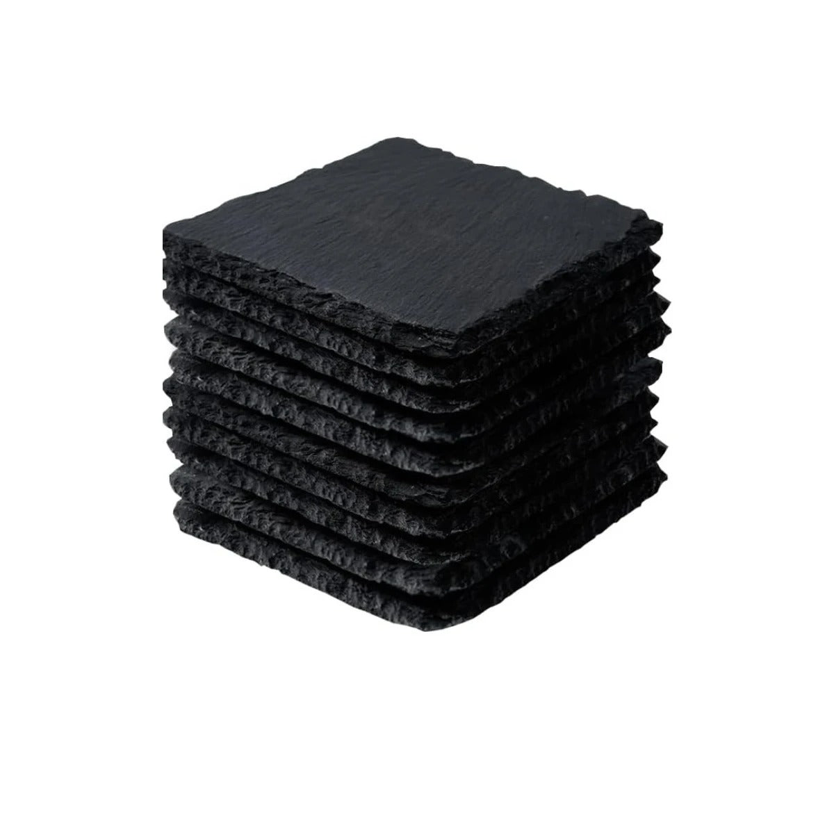 8 PIECE SLATE COASTER SET